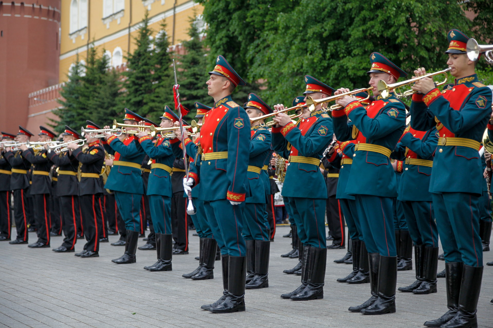 Духовой оркестр военный Московский