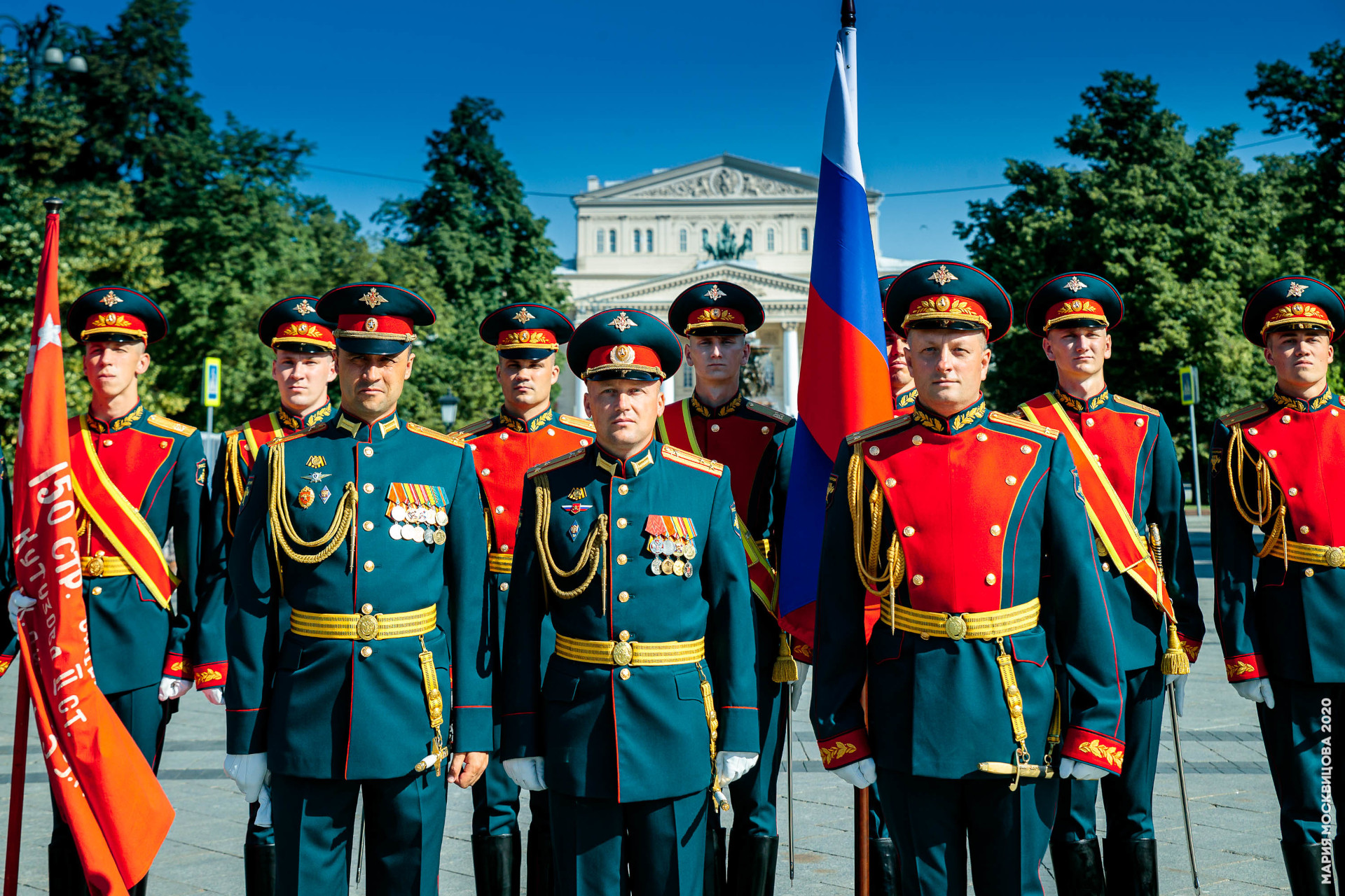 Рота почетного караула Преображенского полка